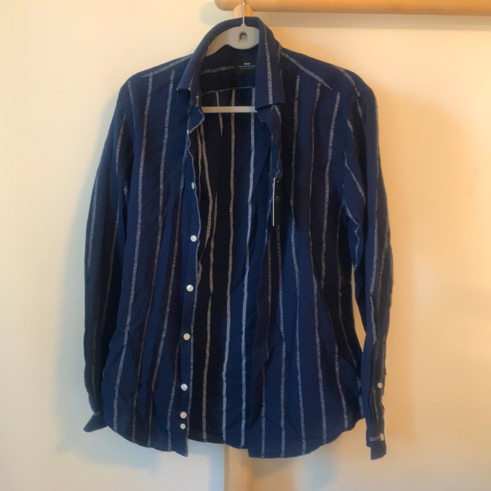 NWT Moss London Cotton Shirt S
